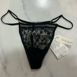 INTIMISSIMI adjustable lace G-string